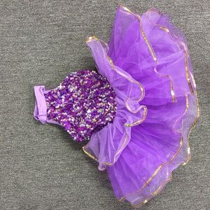 Purple Sequin Tutu 12914